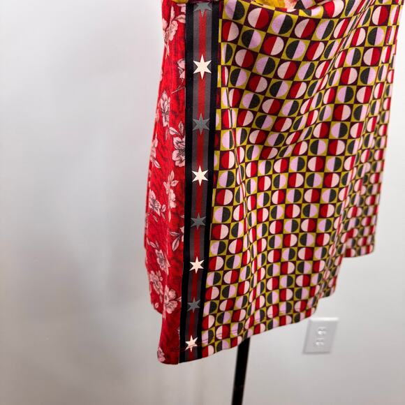 Johnny Was Live Roxy Cropped Pullover Yellow Floral Boho Casual Lounge Size S - Picture 8 of 10